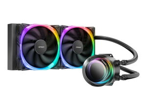 Antec Vortex 240 ARGB [240mm�T�C�Y���W�G�[�^�̗p�I�[���C����������CPU�N�[���[]