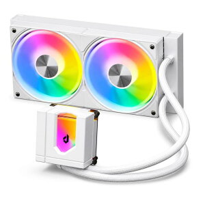 upHere �ȈՐ���ARGB CPU�N�[���[ ���W�G�[�^�[���� 120mmPWM�t�@������V�X�e�� cpu cooler aio LGA1700/AM5/AM4�Ή�