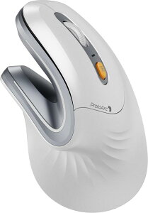 ProtoArc �G���S�m�~�N�X�}�E�X �c�^58° �É� 2.4G��Bluetooth�֑ؑΉ� 3��f�o�C�X�ڑ� ���C�����X �}�E�X 1000/1600/2400DPI Type-C�[�d Windows/MaciOS/Android�Ή� �i��/�߂�{�^��