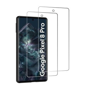 �y2���Z�b�g�z FOR Google Pixel 8 pro 5G �t�B���� �����K���X ���Ɏq�� FOR Google Pixel 8 pro 5G �K���X�t�B���� �S�ʕی� �d�x9H ��U�h�~ �w��h�~ �����z�� �C�A�h�~ �t���ی�t�B����