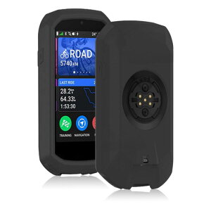 For Garmin Edge 1050 �p �P�[�X �J�o�[ �yNOUKAJU�z �V���R�� �ی�P�[�X �����h�~ �L�Y�h�~ �ϏՌ� �����[�d�\ �h�� �h�o (�u���b�N)