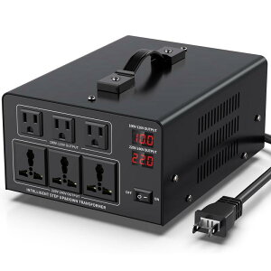 JARXIOKE �ψ��� �A�b�v�g�����X �_�E���g�����X �C�O�d�C���i����{�Ŏg�p 100V����220V �~��/���������g�p�\ �d���ϊ��� �C�O���s�p