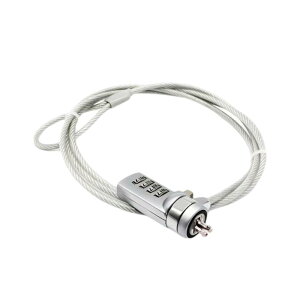 �p�\�R���Z�L�����e�B���C���[���b�N �Z�L�����e�B���C���[ �m�[�g�p�\�R�� 3x6mm�X���b�g �Ή� 4�� �_�C������ 1.5m �a4mm �h�� �Z�L�����e�B �Ïؔԍ� ���C���[���b�N ����h�~