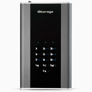 iStorage diskAshur DT2 18 TB�Z�L���A�Í����|�[�^�u���f�X�N�g�b�v�n�[�h�h���C�u - FIPS���x��3�F�� - �p�X���[�h�ی�A�ق����ϐ����A�|�[�^�u���A�R�p�O���[�h�̃n�[�h�E�F�A�Í��� IS-DT2-256-