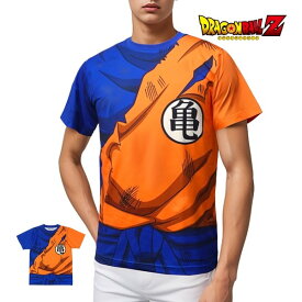 ドラゴンボール Z 亀戦闘服 グッズ 仮装 コスプレ お土産 綿100％ メンズ レディース 半袖 カットソー 孫悟空 亀 悟 ロゴ LOGO 亀仙流 オレンジ 道着 Dragon ball 亀仙流の道着 ドラゴンボール服 アニメ 映画 キャラクター 日本土産 お土産 JAPAN