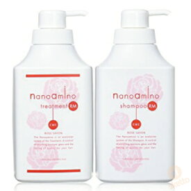 [SET] ニューウェイジャパン ナノアミノ ≪ RM-RO ≫ シャンプー＆トリートメントセット 1000mL/1000g（newayjapan nanoamino shampoo ヘアケア ダメージケア CMC シ指通り ツヤツヤ 美髪）