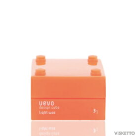 デミ ウェーボ デザインキューブ ライトワックス 30g (DEMI Uevo design cube ヘアアレンジ ヘアメイク パサつき 毛先 落ち着き ツヤ )