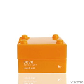 デミ ウェーボ デザインキューブ ラウンドワックス 30g (DEMI Uevo design cube ヘアアレンジ ヘアメイク ツヤ感 自然な動き ショート ロング )