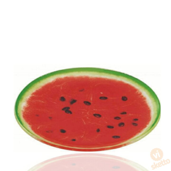 楽天市場 全品ポイント3倍 フルーツプレート すいか Fruit Plate Watermelon 輪切り 果物 インスタ映え 夏 盛り合わせ 皿 Visketto 楽天市場店
