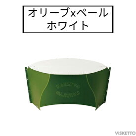 ■在庫限り■PATATTO TABLE （オリーブ×ペールホワイト）(イケックス工業 正規品 パタット テーブル インテリア アウトドア やままごと キャンプ ピクニック 花見 釣り 海水浴 スポーツ観戦 運動会 花見 オシャレ 薄い かわいい）