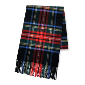 カシミヤブレンドマフラー【Vita Natur】カシミヤ混チェックマフラー ウール95% カシミヤ5% チェックマフラー 30cm x 190cm カシミヤブレンド 特級ウール レディース ストール 大判 メンズ 秋 冬 パーティー カシミア ギフト