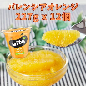 ワケあり【25％OFF】賞味期限24年4月15日迄 バレンシアオレンジ シロップ漬け 227g 12個入 フルーツ スイーツ ビタミンC フルーツギフト 風邪予防 ギフト くだものギフト コストコ グレシラ ビタプラス VITA VITA+