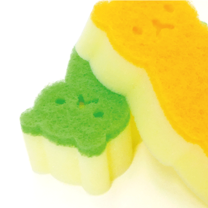 楽天市場】【キッチンクリーナー】KX-050 クマキッチンスポンジ2個入