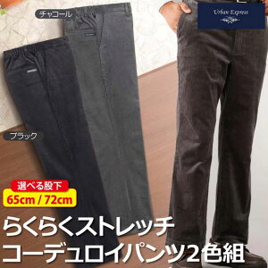 �a�m�� �����Y ���Y�{�� URBAN EXPRESS/�A�[�o���G�N�X�v���X �炭�炭�X�g���b�`�R�[�f�����C�p���c 2�F�g(C901560) �u���b�N �O���[ M L LL 3L �҉�65cm�y���������z