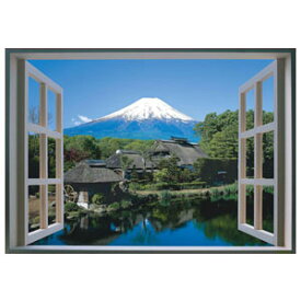 3D おふろの窓ポスター 富士山の風景 風呂ポスター【送料無料】