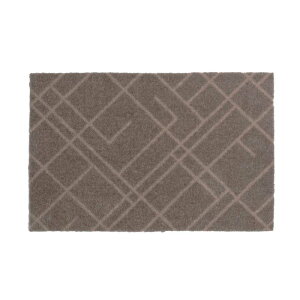 Tica Copenhagen �t���A�}�b�g 40×60cm LINES �u���b�N �x�[�W�� �􉽊w�͗l �͂��݂ŃJ�b�g �L�b�`���}�b�g ���փ}�b�g �����}�b�g