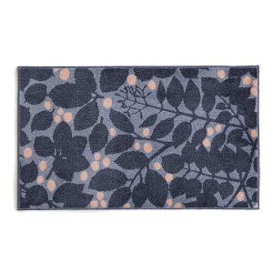 Lehtipuu 45×75cm リーフ柄 葉っぱ柄 ボタニカル クリーンテックス 玄関マット マット 室内用 屋内 足ふきマット 洗える 吸水 すべり止め 日本製