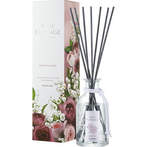 【SG】 芳香剤(リードディフューザー) ホワイトコサージュ 6269ミュゲ&ローズ200ml /日本製