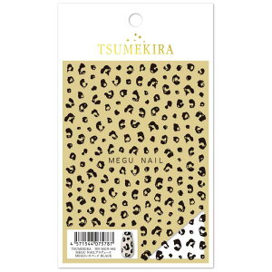 TSUMEKIRA(cL) lCV[ MEGU NAIL vf[X MEGUIp[h BLACK ubN qE NN-MGN-002  Ȃ₩ i iʗXցj