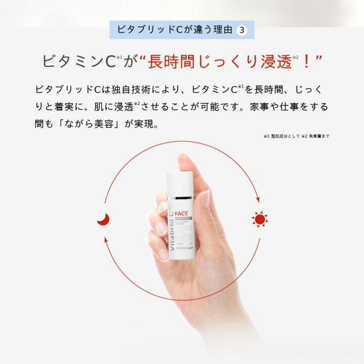 楽天市場】【 公式店 リニューアル品 】 ビタブリッドC フェイス  