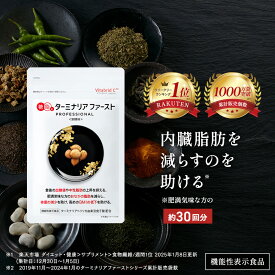 ターミナリアファースト ダイエットサポートサプリ 機能性表示食品 ターミナリア ターミナリアベリリカ サプリ 肥満気味 お悩み 血糖値 体重 BMI 減らすのを助ける 120粒 1袋 脂肪 炭水化物 糖質 食事 カロリー カット 脂質