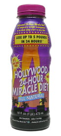 ハリウッド24時間ミラクルダイエット 473ml48時間ハリウッドミラクルダイエットから24時間バージョン登場！！ 48時間バージョンより濃い味で空腹感が少ないと人気！