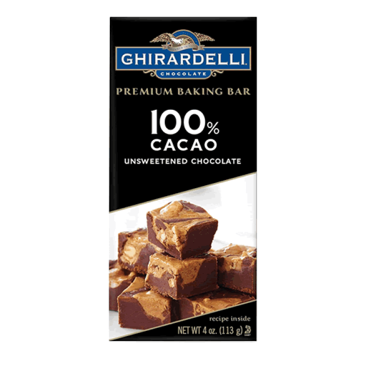 楽天市場 100 カカオ 無糖ギラデリチョコレート113 5g 3枚 プレミアム ベーキングバーghirardelli社製 100 無糖カカオチョコバー 日本未発売 癖になるビター感滑らかで口どけがよい大人のチョコレートサンフランシスコで1852年創業老舗チョコメーカー 米国サプリ直販