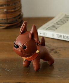 バッグチャーム ぬいぐるみ フレンチブルドッグ キーホルダー 犬 いぬ イヌ ブルドッグ おしゃれ 大人 合成皮革 合皮 バックチャーム レディース 大きめ かわいい レオパード カモフラージュ 【メール便】 nsa-30269z 【aroco/アロコ】 クリスマス プレゼント