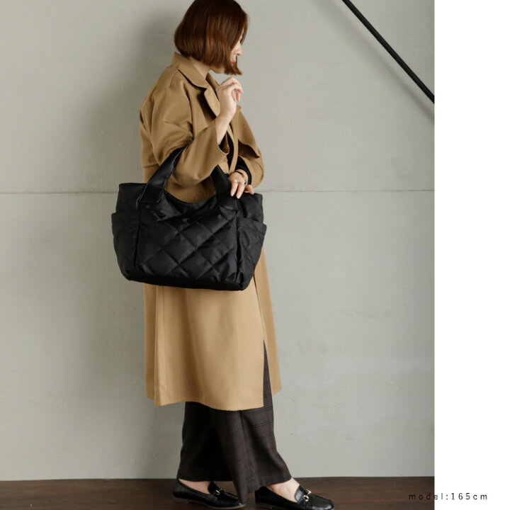 楽天市場】キルティング トートバッグ ナイロン バッグ A4 レディース 