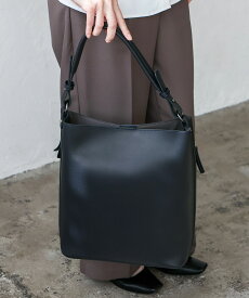 【ドラマ使用】トートバッグ a4 縦型 レディース 軽量 通勤 自立 ビジネスバッグ 2way 大容量 大人 通勤バッグ 肩掛け 斜めがけ ワンショルダーバッグ 大きめ 縦長 スクエア ワンハンドル おしゃれ binb-p1412y 【Depral/デプラル】 秋冬 冬バッグ