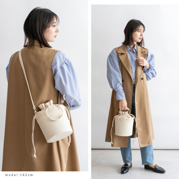 楽天市場】【SPECIAL PRICE】バケットバッグ レディース 巾着 バケツ  