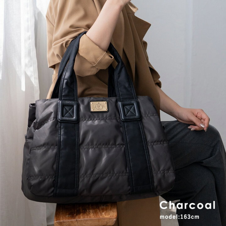 楽天市場】マザーズバッグ トート 軽量 キルティング ナイロン トート  