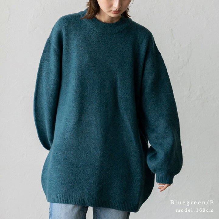 楽天市場】【1/14 23:59まで50％OFF】ニット レディース クルーネック 