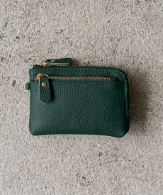 マルチケース 本革 L字ファスナー 多収納 キーリング付き 革小物 小銭入れ付き カードケース コインケース 定期入れ パスケース 通勤通学 ストラップ付き コンパクト 大人 小さい財布 仕事 牛革 nsz-30206z【メール便】【aroco/アロコ】 クリスマス プレゼント