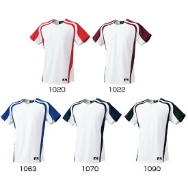 エスエスケイ野球 メンズ レディース 野球ウェア 1ボタンプレゲームシャツ ホワイト 白 送料無料 SSK BW0906