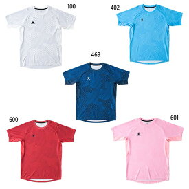 ケルメ メンズ レディース 半袖ゲームシャツ サッカーウェア フットサルウェア トップス ホワイト 白 ネイビー ブルー レッド 青 赤 ピンク 送料無料 KELME KC20S302