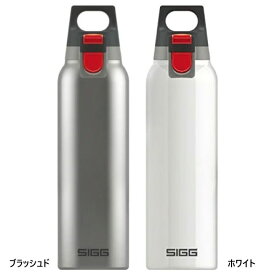 500ml スター商事 メンズ レディース ホット コールド ワン ワンタッチ式 保冷 保温 ボトル 水筒 マグボトル シグ SIGG ホワイト 白 送料無料 12639 12684