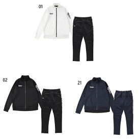 上下セット スパッツィオ メンズ レディース ジャージセットアップ ジャージ トップス パンツ ボトムス 長袖 長ズボン ホワイト 白 ブラック 黒 ネイビー 送料無料 Spazio GE0779 GE-0779