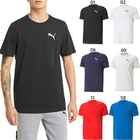 プーマ メンズ アクティブ ACTIVE ソフト Tシャツ フィットネス トレーニングウェア トップス 半袖Tシャツ スポーツ ホワイト 白 ブラック 黒 グレー ブルー レッド 青 赤 灰色 送料無料 PUMA 588869