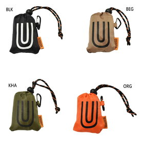 ユニバーサルオーバーオール メンズ レディース カラビナ付きエコバッグ バッグ 鞄 ブラック 黒 オレンジ ベージュ カーキ 送料無料 UNIVERSAL OVERALL SUVO-004