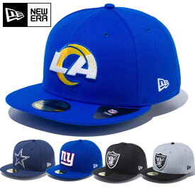 NFL アメフト ニューエラ メンズ レディース 59FIFTY 5950 帽子 カジュアル ベースボールキャップ ストリート チームロゴ ロゴ刺繍 送料無料 NEW ERA