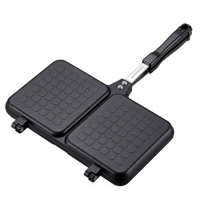 キャプテンスタッグ メンズ レディース ツインサンドトースター フラット アウトドア用品 ホットサンドトースター 送料無料 CAPTAIN STAG UG-3087