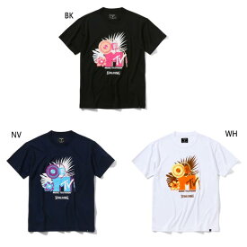 スポルディング メンズ Tシャツ MTV ハワイナイス バスケットボールウェア トップス 半袖 練習着 吸水速乾 UVカット トレーニング ホワイト 白 ブラック 黒 ネイビー 送料無料 SPALDING SMT22051M