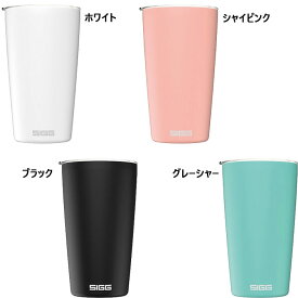 0.4L スター商事 メンズ レディース シグ SIGG ネッソカップ アウトドア用品 蓋付き キャンプ バーベキュー BBQ レジャー ホワイト 白 ブラック 黒 グレー ピンク 灰色 送料無料 50334 50336 50338 50340