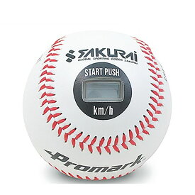 サクライ貿易 メンズ レディース ジュニア プロマーク PROMARK 速球王子 野球用品 スピード測定球 球速測定球 野球ギア 投球練習 ホワイト 白 送料無料 SAKURAI LB-990BCA