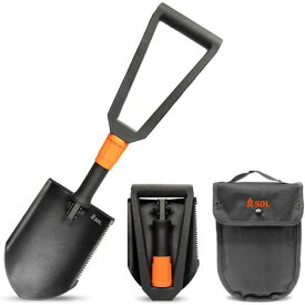 スター商事 メンズ レディース ポケット フィールド ショベル エスオーエル SOL アウトドア用品 キャンプ 登山 携帯 スコップ 折りたたみ 折り畳み 小型 送料無料 13861