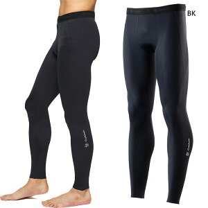 シースリーフィット ゴールドウィン メンズ コンプレッションロングタイツ トレーニングウェア アンダーウェア スポーツインナー ロングタイツ ブラック 黒 送料無料 C3fit Goldwin GC02361