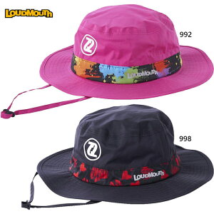 ラウドマウス メンズ レディース レインハット ゴルフ用品 帽子 透湿防水 送料無料 LOUDMOUTH 772940