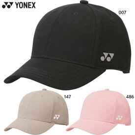 ヨネックス メンズ レディース ユニキャップ テニス用品 帽子 ブラック 黒 ピンク ベージュ 送料無料 YONEX 40092