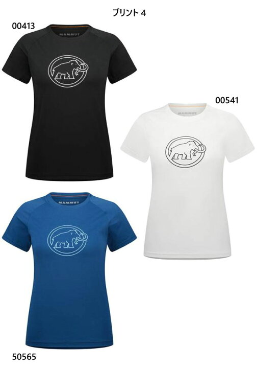楽天市場】マムート レディース QD Logo Print T-Shirt AF アウトドア
